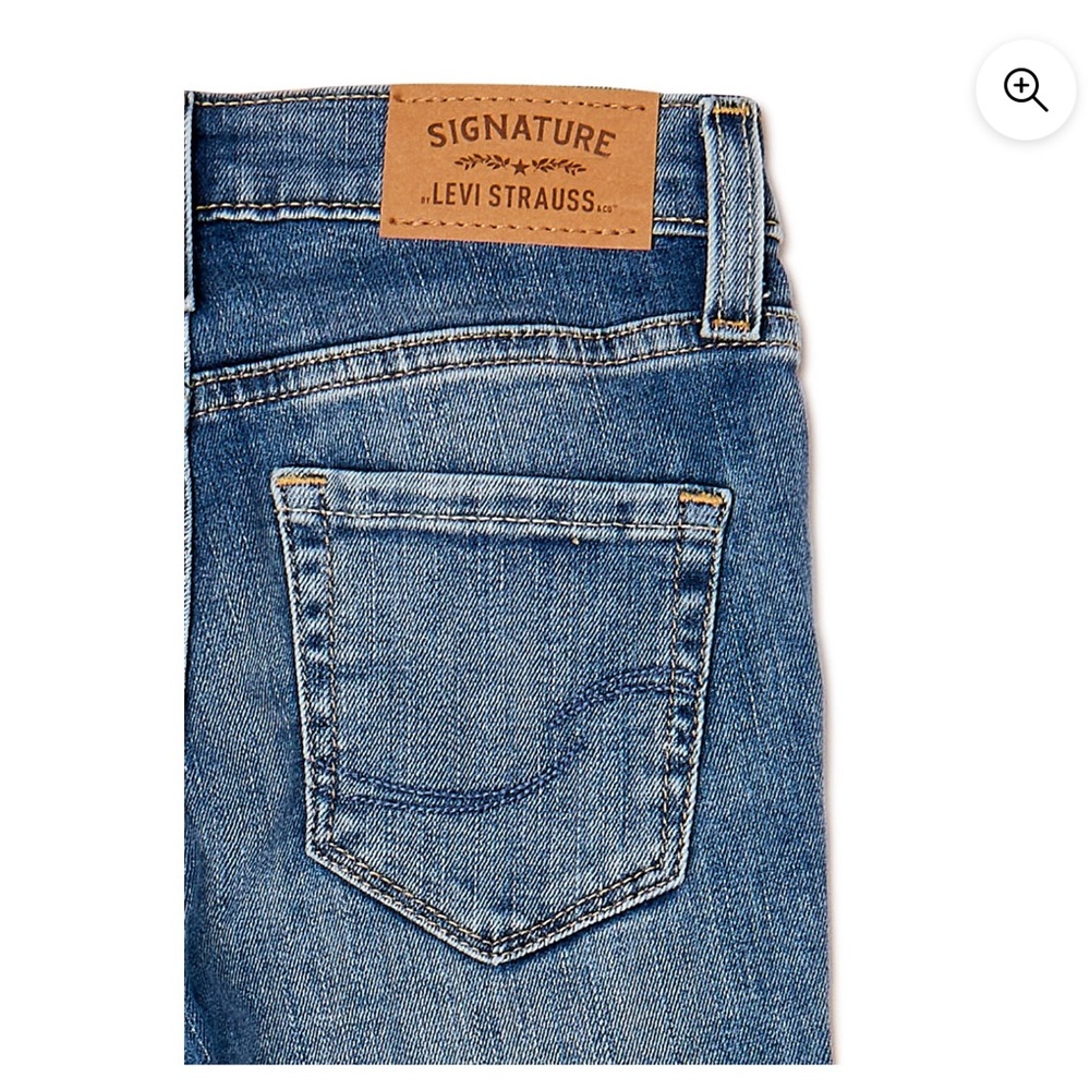 Junior Size 18 Signature Levi Strauss Super Skinny Jeans - Picture 3 of 12